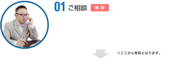 01 ご相談｜無料